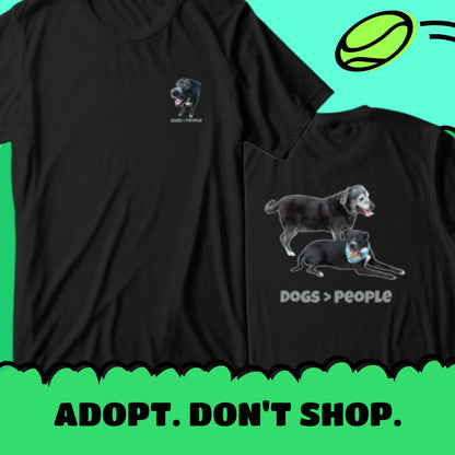 Dogs > People Tee